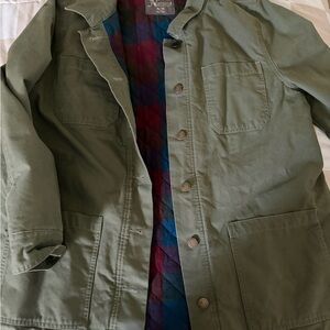 Women’s Quilted Olive Green Coat